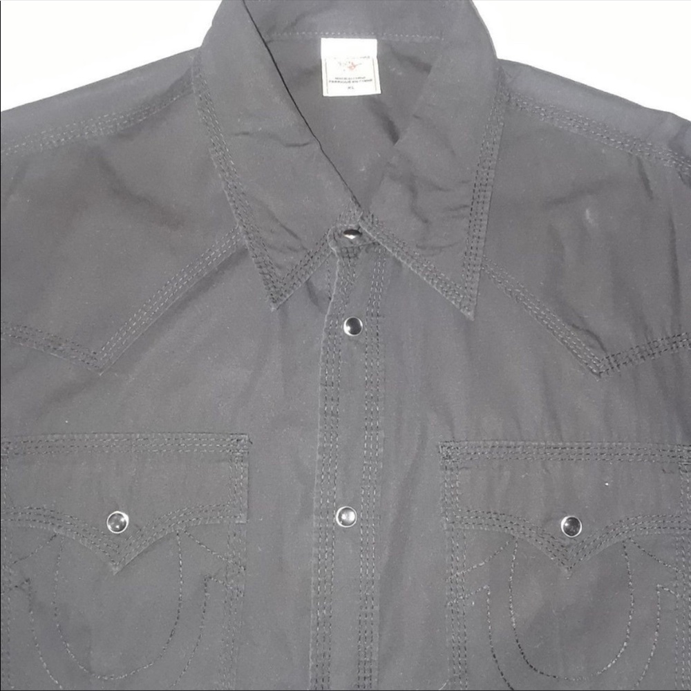 True Religion Western Pearl snap button Down Up l
